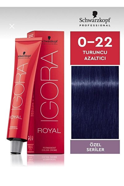 Igora Royal 0-22 Turuncu Azaltıcı Süper 60 ml