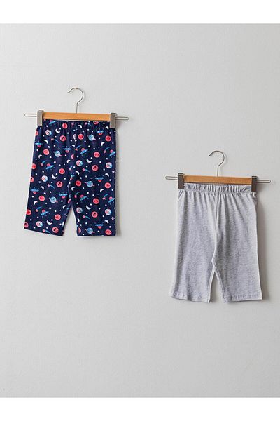 LC Waikiki Elastic Waist Cotton Baby Boy Pajama Bottom 2-Piece (S1)