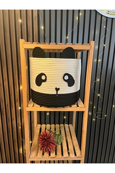 Home AHS Design Φυσικό καλάθι από γιούτα με χαριτωμένες φιγούρες ζώων