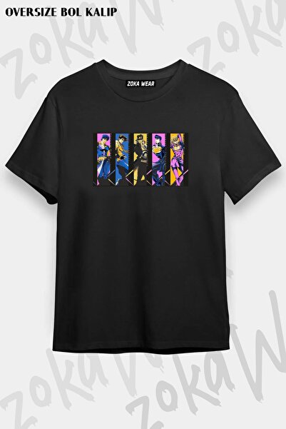 ZOKAWEAR Tricou unisex oversize cu imprimeu Family Jojo Design