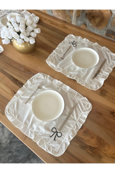 Fiora Home Amerikan Servis Fiyonklu % 100 Pamuk Poplin Kumaş