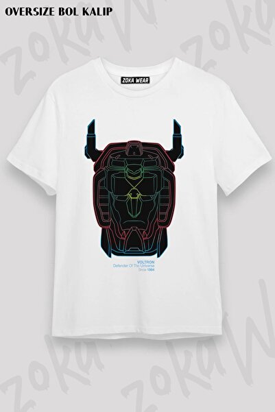 ZOKAWEAR Μπλουζάκι Voltron Legendary Defender Unisex Oversize