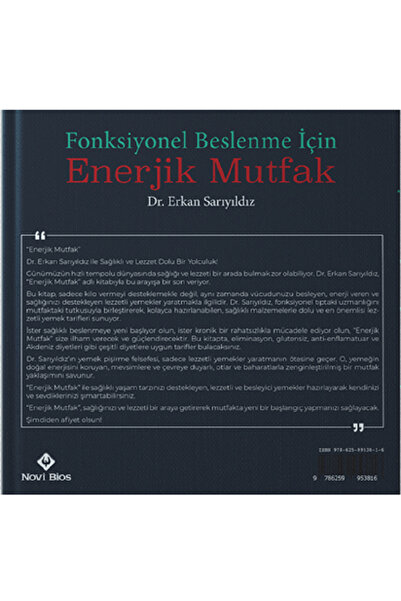 Novi Bios Fonksiyonel Beslenme İçin Enerjik Mutfak