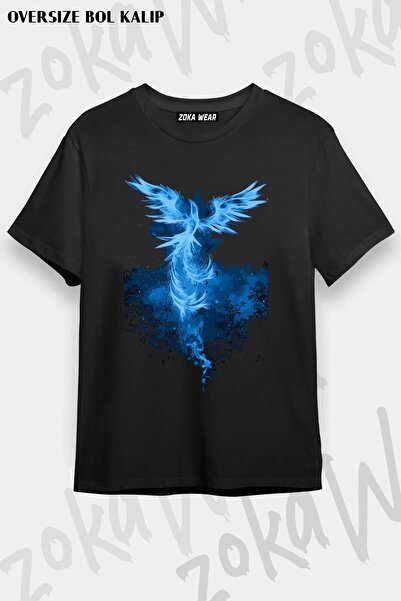 ZOKAWEAR Μπλουζάκι με στάμπα Unisex Oversize Pattern Bird