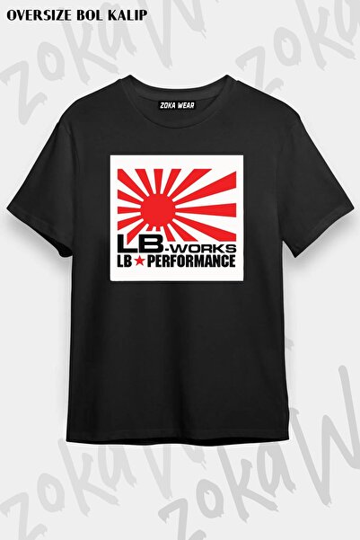 ZOKAWEAR Unisex Oversize kroj Mold Liberty walk LB Performance Design Štampan...