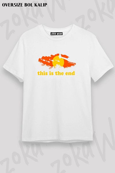 ZOKAWEAR Apocalypse Now - Μπλουζάκι με στάμπα Unisex Oversize Design