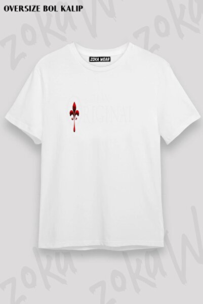 ZOKAWEAR تي شيرت مطبوع أصلي للجنسين مقاس كبير - The Originals I'm An