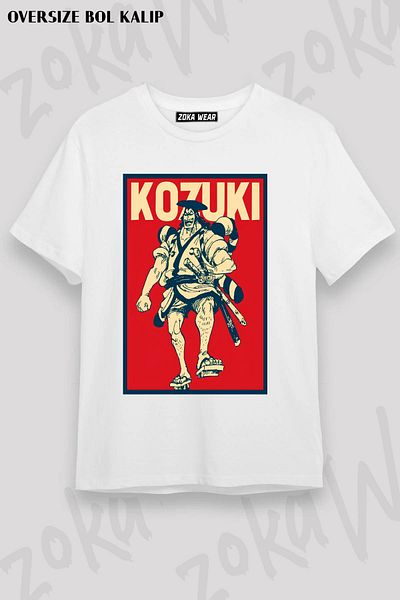 ZOKAWEAR Μπλουζάκι με στάμπα Unisex Oversize Kozuki Oden Design