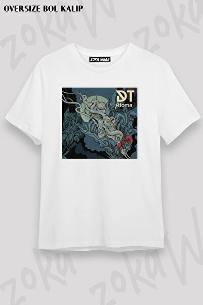 ZOKAWEAR Unisex Oversize kroj Mold Atoma Dark Tranquillity Design Štampano ma...