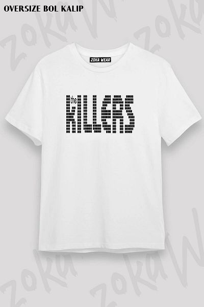 ZOKAWEAR Μπλουζάκι με στάμπα Unisex Oversize The Killers Design