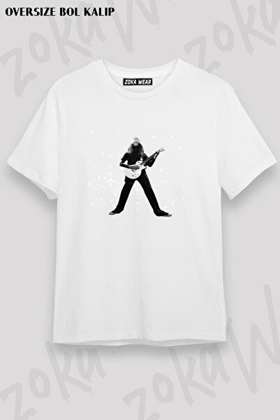 ZOKAWEAR Tricou imprimat unisex oversize cu imprimeu Buckethead
