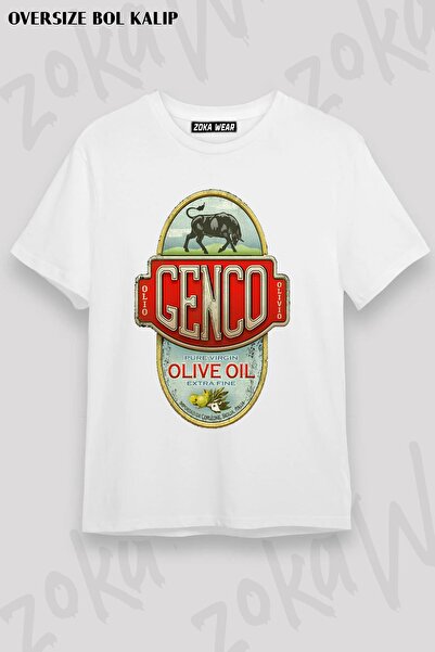 ZOKAWEAR The Godfather - Genco Olive Oil Co Printed Unisex Oversize Tshirt