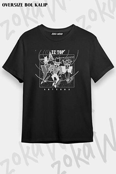 ZOKAWEAR Μπλουζάκι με στάμπα Unisex Oversize Zz Ball Design