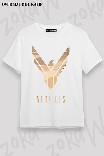 ZOKAWEAR Μπλουζάκι με στάμπα Unisex Oversize Dune, House Atreides Symbol Design