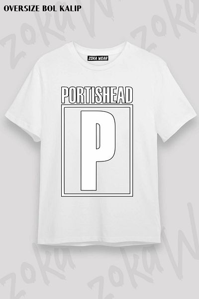 ZOKAWEAR Μπλουζάκι με στάμπα Unisex Oversize Mold Portishead Design
