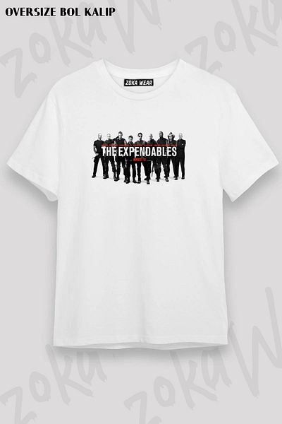 ZOKAWEAR Μπλουζάκι με στάμπα Unisex Oversize Band of Hells Angels 2 Design