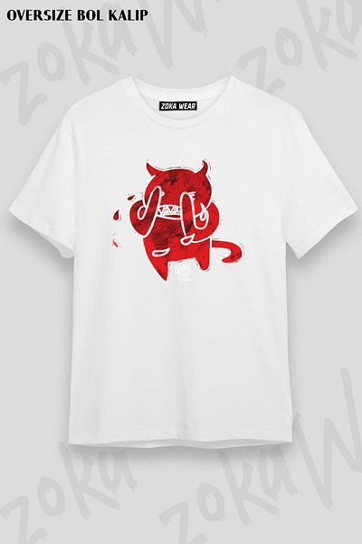 ZOKAWEAR Μπλουζάκι με στάμπα Unisex Oversize Amnesiac Radiohead Design