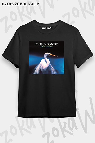 ZOKAWEAR Unisex Oversize kroj Mold Faith No More Angel Dust Design Štampano m...