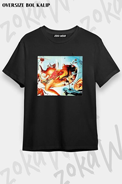 ZOKAWEAR تي شيرت مطبوع بتصميم Dire Straits v4 مقاس كبير للجنسين