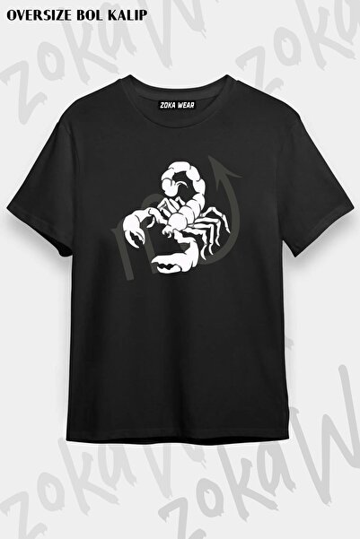 ZOKAWEAR Tricou unisex oversize Scorpion Zodiac, Scorpion, Astrologie Design ...