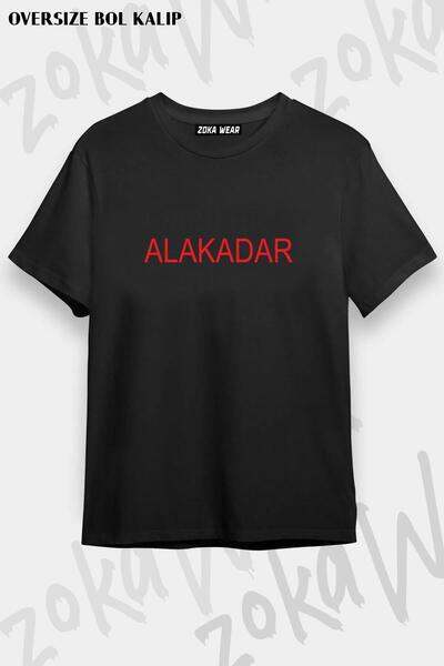 ZOKAWEAR Unisex Oversize Mold Never Takes You Design Printed Tshirt