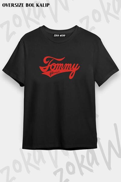 ZOKAWEAR Μπλουζάκι με στάμπα Unisex Oversize Tommy February6 2 Design