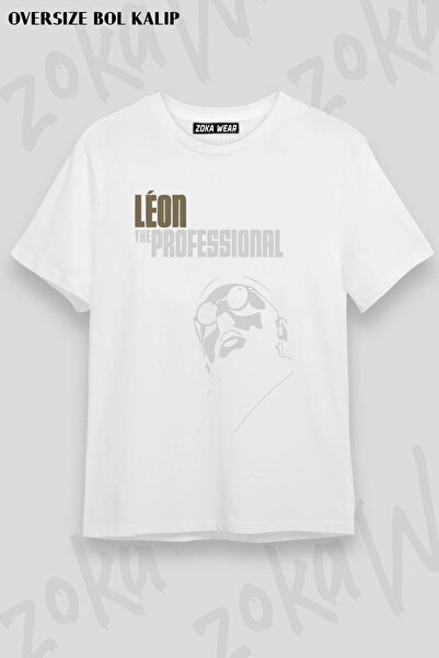 ZOKAWEAR Unisex Oversize kroj majica sa motivom filma Leon Design Štampano