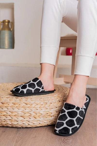 Ems Χειμερινές βελούδινες γυναικείες παντόφλες 3 τεμαχίων - Guest, Dowry and Bundle Slippers