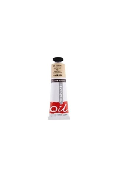 Daler Rowney Graduate Yağlı Boya 38 ml 024 Buff Titanium
