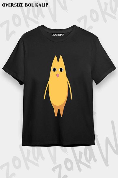 ZOKAWEAR Μπλουζάκι Chichi Azumanga Daioh με στάμπα Unisex Oversize