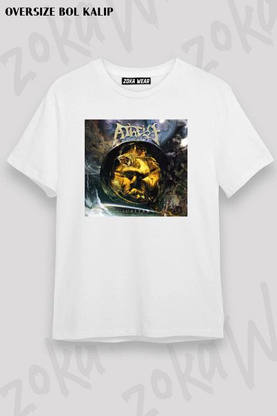 ZOKAWEAR Μπλουζάκι με στάμπα Unisex Oversize Atheist Design