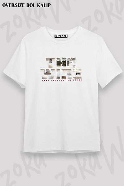 ZOKAWEAR Μπλουζάκι Unisex Oversize The Wire Design με στάμπα