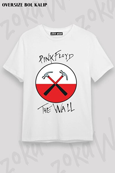 ZOKAWEAR Tricou unisex oversize cu imprimeu Pink Floyd v3 Design