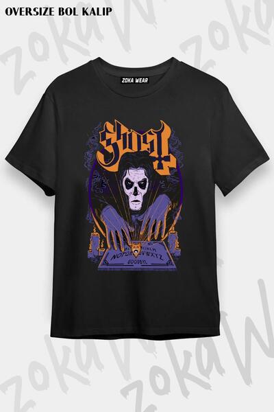 ZOKAWEAR Μπλουζάκι με στάμπα Unisex Oversize Goodbye Ghost Design