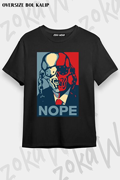 ZOKAWEAR Μπλουζάκι με στάμπα Unisex Oversize Megadeth Nope Design