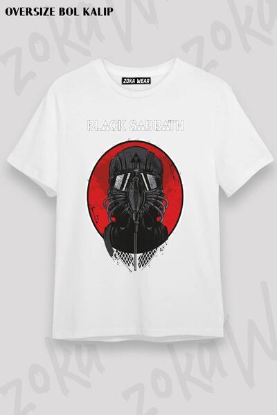 ZOKAWEAR Unisex Oversize kroj Mold Black Sabbath Custom v2 Design Štampano ma...