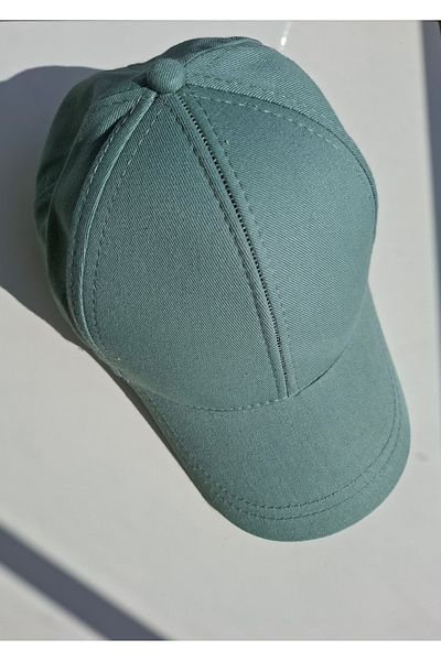 ALASEREN Solid Color Cap Hat Mint Green