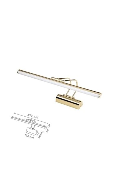 YNC AYDINLATMA şarjlı flüt aplik tablo aplik açma kapama 35 cm gold aplik gün...