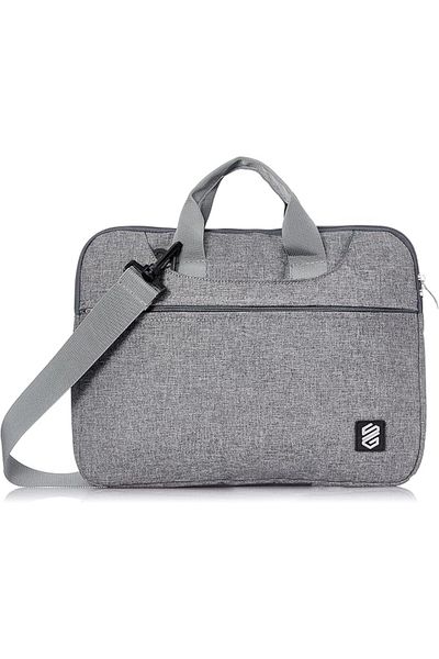 Smart حقيبة جيت SG-9028 Advantage MacBook Linen مقاس 14 بوصة باللون الرمادي