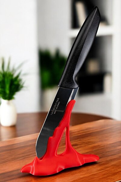 AyMo 🔪   Red Bloody Knife Holder Stand
