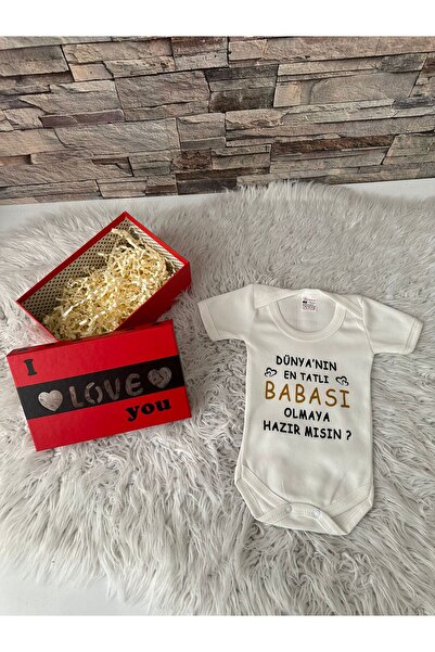 BEYCEY TASARIM Get Ready You Are Becoming a Father Good News Box