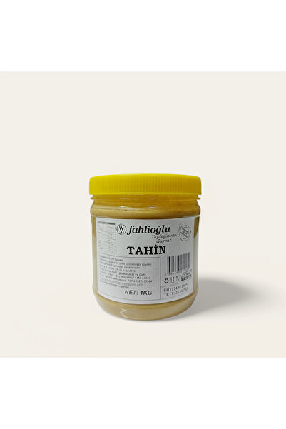 Fahlioğlu Taşdeğirmen Gurme Katkısız Doğal Taşdegirmende Çekilmiş Tahin 1 Kg ...