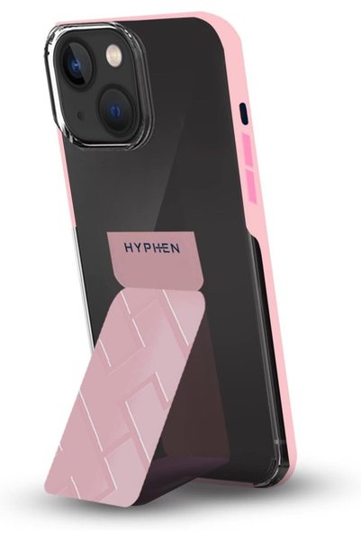 HYPHEN Grip Holder Case - Pink - iPhone 14