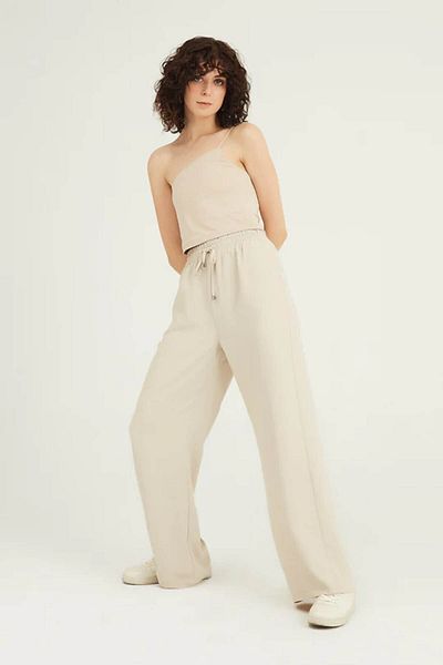 Quzu Canvas Stone Women's Pants 70858