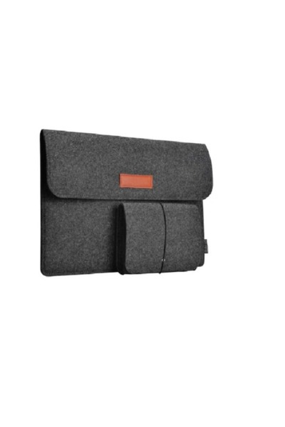 Primo Plus Dark gray felt laptop bag