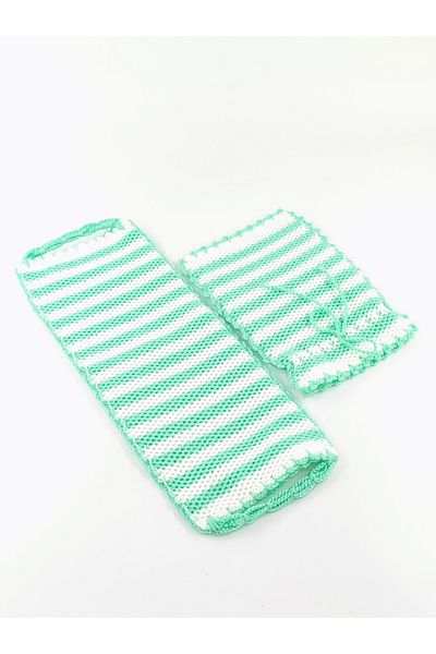 PENYLO Green Knitted Bath Loofah - Pack of 2