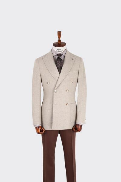 Kadir Büyükkaya Erkek Kruvaze Ceket-KAX5851W