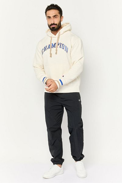 Champion Men Sportswear Fit Long Sleeves Outdoor Hoodies, Ivory Combo