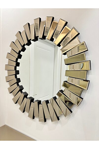 PAŞABAHÇE CAM 80 cm bronz ayna