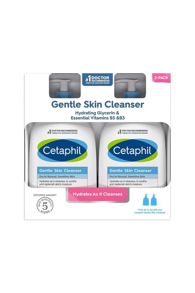 Cetaphil Gentle Skin Cleanser for Dry to Normal Skin 2 Pack
